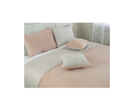 Покрывало Руно двухстороннее VeLour Миндальное 150х220 см (360.55_Almond), изображение 4 Покрывало Руно двухстороннее VeLour Миндальное 150х220 см (360.55_Almond), изображение 4