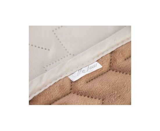 Покривало Руно двостороннє VeLour Шоколадно-молочне 180х220 см (340.55_Latte), зображення 6 Покривало Руно двостороннє VeLour Шоколадно-молочне 180х220 см (340.55_Latte), зображення 6