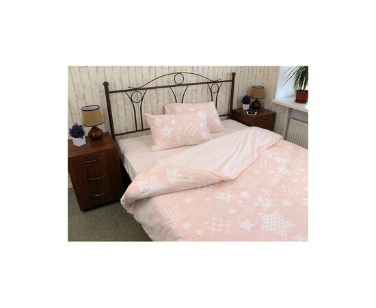 Постельное белье Руно Бязь набивная Beige star двуспальный (655.114Б_Beige star_1), изображение 2 Постельное белье Руно Бязь набивная Beige star двуспальный (655.114Б_Beige star_1), изображение 2