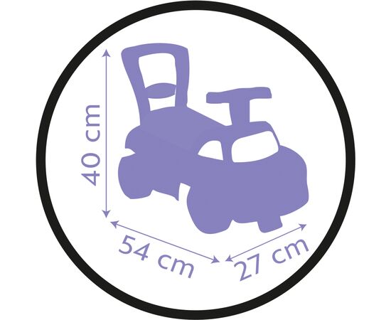 Чудомобиль Smoby Минни Маус Розовая (720532), изображение 6 Чудомобиль Smoby Минни Маус Розовая (720532), изображение 6