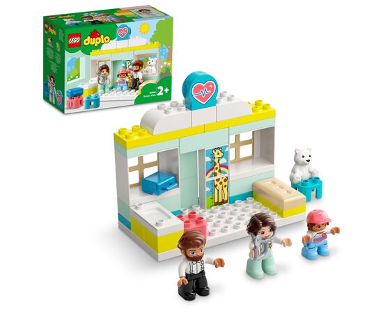 Конструктор LEGO DUPLO Town Похід до лікаря 34 деталі (10968), зображення 2 Конструктор LEGO DUPLO Town Похід до лікаря 34 деталі (10968), зображення 2