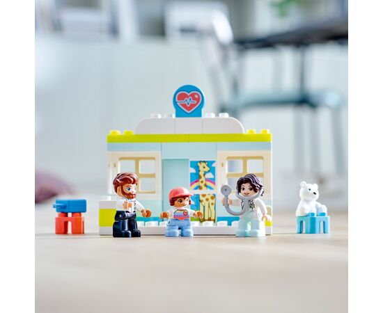 Конструктор LEGO DUPLO Town Похід до лікаря 34 деталі (10968), зображення 8 Конструктор LEGO DUPLO Town Похід до лікаря 34 деталі (10968), зображення 8