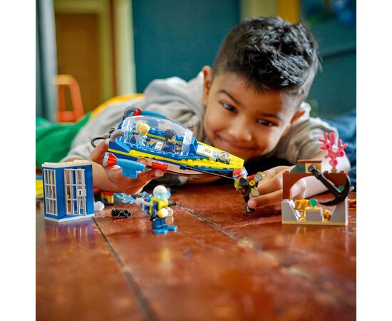 Конструктор LEGO City Missions Детективні місії водної поліції 278 деталей (60355), зображення 3