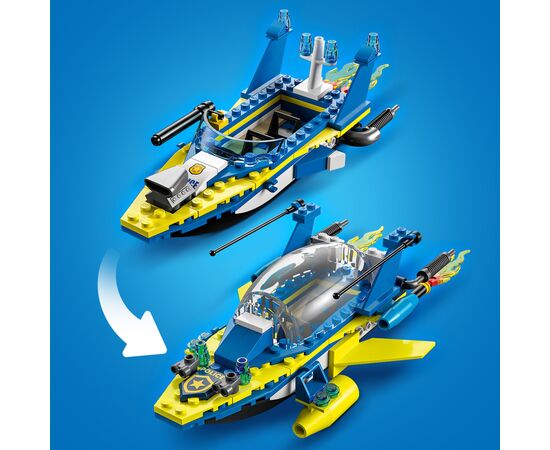 Конструктор LEGO City Missions Детективні місії водної поліції 278 деталей (60355), зображення 8