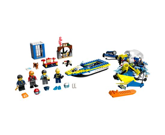 Конструктор LEGO City Missions Детективні місії водної поліції 278 деталей (60355), зображення 9