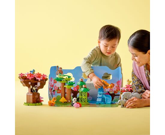 Конструктор LEGO DUPLO Town Дикі тварини Азії 117 деталей (10974), зображення 6 Конструктор LEGO DUPLO Town Дикі тварини Азії 117 деталей (10974), зображення 6