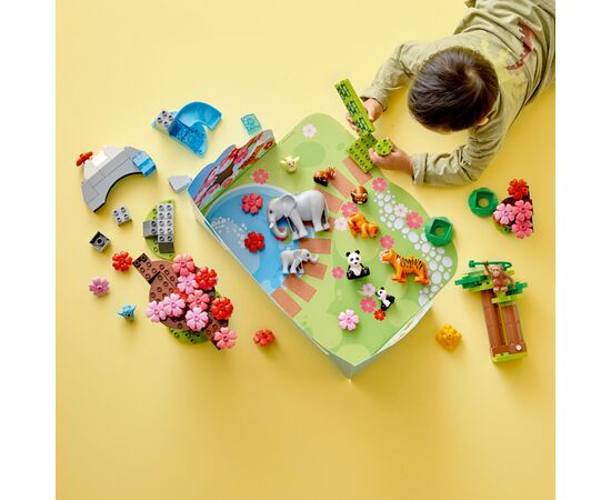 Конструктор LEGO DUPLO Town Дикі тварини Азії 117 деталей (10974), зображення 7 Конструктор LEGO DUPLO Town Дикі тварини Азії 117 деталей (10974), зображення 7