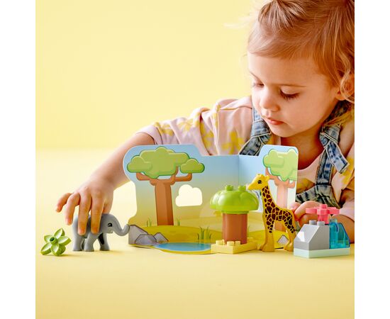 Конструктор LEGO DUPLO Town Дикие животные Африки 10 деталей (10971), изображение 3 Конструктор LEGO DUPLO Town Дикие животные Африки 10 деталей (10971), изображение 3