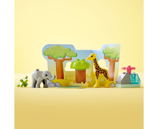 Конструктор LEGO DUPLO Town Дикие животные Африки 10 деталей (10971), изображение 6 Конструктор LEGO DUPLO Town Дикие животные Африки 10 деталей (10971), изображение 6