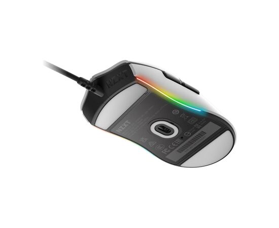 Мышка NZXT LIFT Wired Mouse Ambidextrous USB White (MS-1WRAX-WM), изображение 3 Мышка NZXT LIFT Wired Mouse Ambidextrous USB White (MS-1WRAX-WM), изображение 3
