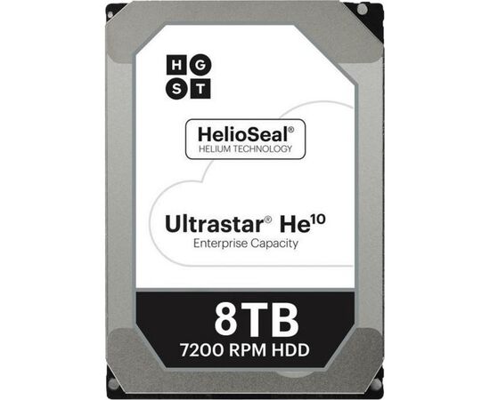 Жесткий диск 3.5" 8TB WDC Hitachi HGST (0F27457 / HUH721008ALE604), изображение 4 Жесткий диск 3.5" 8TB WDC Hitachi HGST (0F27457 / HUH721008ALE604), изображение 4