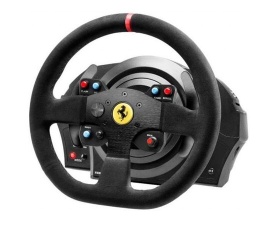 Руль ThrustMaster PC/PS5/PS4/PS3 T300 Ferrari Integral RW Alcantara edition (4160652), изображение 2 Руль ThrustMaster PC/PS5/PS4/PS3 T300 Ferrari Integral RW Alcantara edition (4160652), изображение 2