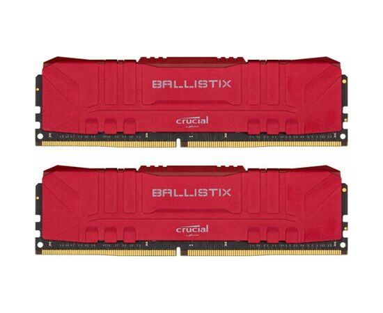 Модуль памяти для компьютера DDR4 32GB (2x16GB) 2666 MHz Ballistix Red Micron (BL2K16G26C16U4R)
