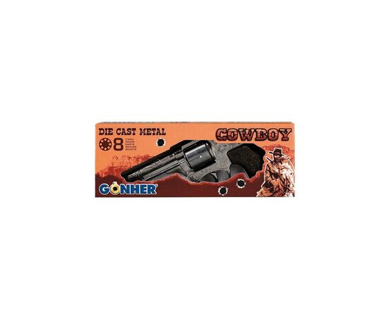 Игрушечное оружие Gonher Револьвер Ковбойский 8 зарядное (80/0), изображение 4 Игрушечное оружие Gonher Револьвер Ковбойский 8 зарядное (80/0), изображение 4