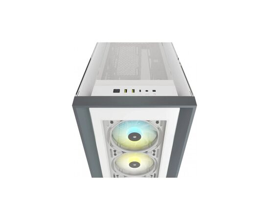 Корпус Corsair iCUE 5000X RGB Tempered Glass White (CC-9011213-WW), изображение 10 Корпус Corsair iCUE 5000X RGB Tempered Glass White (CC-9011213-WW), изображение 10