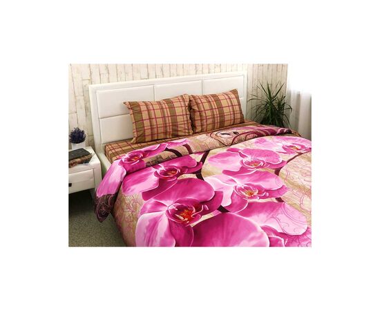 Постельное белье Руно Сатин евро (845.137К_20-1315Fuchsia_1)