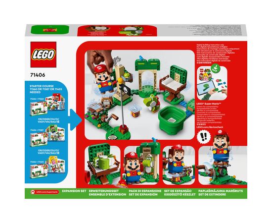 Конструктор LEGO Super Mario Дополнительный набор «Дом подарков Йоши» (71406), изображение 10 Конструктор LEGO Super Mario Дополнительный набор «Дом подарков Йоши» (71406), изображение 10