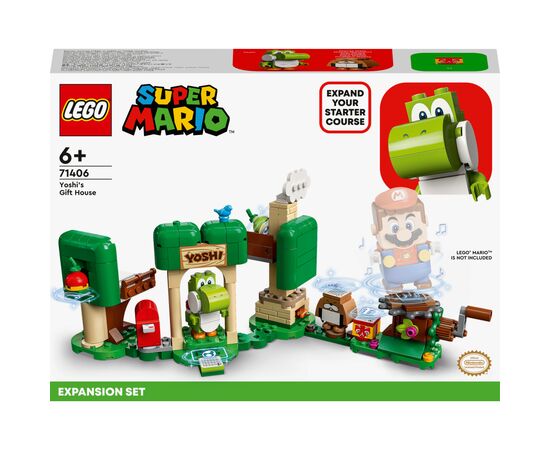 Конструктор LEGO Super Mario Дополнительный набор «Дом подарков Йоши» (71406)