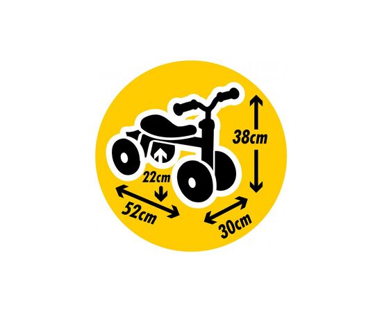 Беговел Smoby Toys Микки Маус. Рокки (721404), изображение 5 Беговел Smoby Toys Микки Маус. Рокки (721404), изображение 5