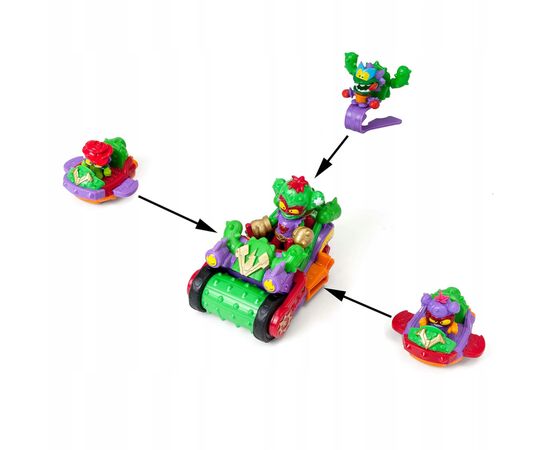 Игровой набор SuperThings Kazoom Kids S1 Спайк-Ролер Кактус (PSTSP514IN00), изображение 3 Игровой набор SuperThings Kazoom Kids S1 Спайк-Ролер Кактус (PSTSP514IN00), изображение 3