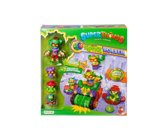 Игровой набор SuperThings Kazoom Kids S1 Спайк-Ролер Кактус (PSTSP514IN00)