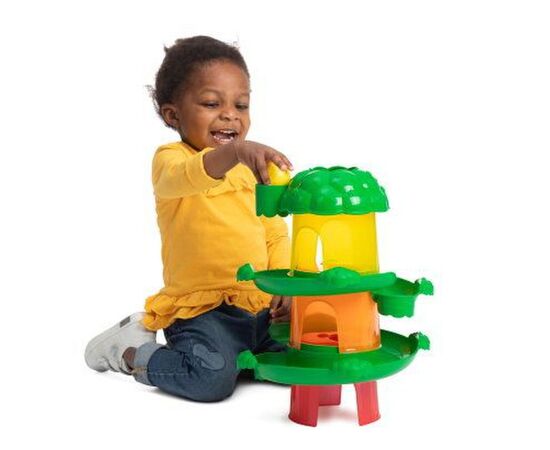 Развивающая игрушка Chicco пирамидка 2 в 1 Дом на дереве (11084.00), изображение 5 Развивающая игрушка Chicco пирамидка 2 в 1 Дом на дереве (11084.00), изображение 5