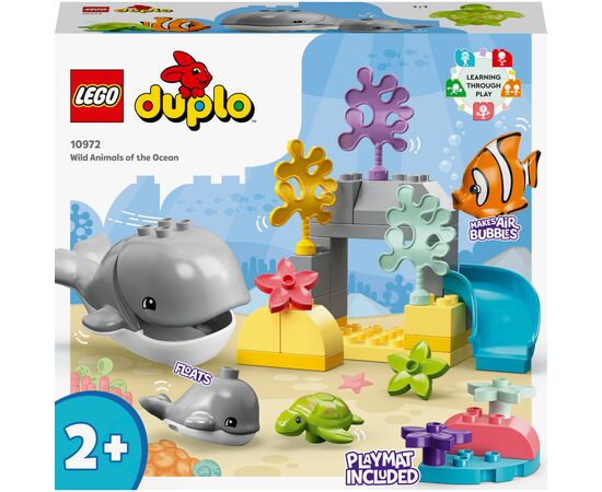 Конструктор LEGO DUPLO Town Дикі тварини океану 32 деталей (10972)