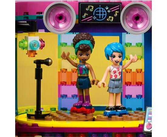 Конструктор LEGO Friends Диско-аркада на роликах 642 деталей (41708), изображение 6 Конструктор LEGO Friends Диско-аркада на роликах 642 деталей (41708), изображение 6