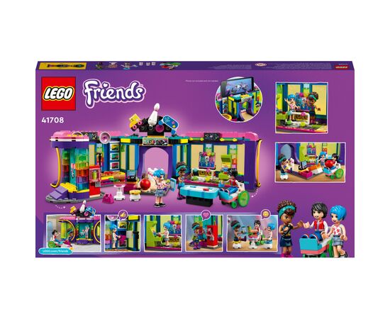 Конструктор LEGO Friends Диско-аркада на роликах 642 деталей (41708), изображение 9 Конструктор LEGO Friends Диско-аркада на роликах 642 деталей (41708), изображение 9