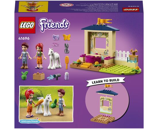 Конструктор LEGO Friends Конюшня для мытья пони 60 деталей (41696), изображение 10 Конструктор LEGO Friends Конюшня для мытья пони 60 деталей (41696), изображение 10