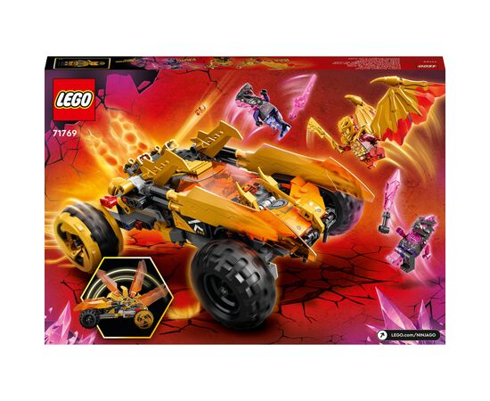 Конструктор LEGO Ninjago Крейсер Дракона Коула 384 детали (71769), изображение 10 Конструктор LEGO Ninjago Крейсер Дракона Коула 384 детали (71769), изображение 10
