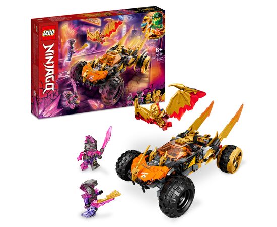 Конструктор LEGO Ninjago Крейсер Дракона Коула 384 детали (71769), изображение 2 Конструктор LEGO Ninjago Крейсер Дракона Коула 384 детали (71769), изображение 2