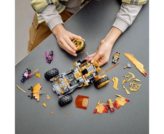 Конструктор LEGO Ninjago Крейсер Дракона Коула 384 детали (71769), изображение 4 Конструктор LEGO Ninjago Крейсер Дракона Коула 384 детали (71769), изображение 4