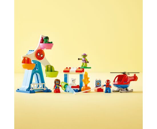 Конструктор LEGO DUPLO Super Heroes Людина-Павук і друзі: Пригоди на ярмарку 41 деталь (10963), зображення 5 Конструктор LEGO DUPLO Super Heroes Людина-Павук і друзі: Пригоди на ярмарку 41 деталь (10963), зображення 5