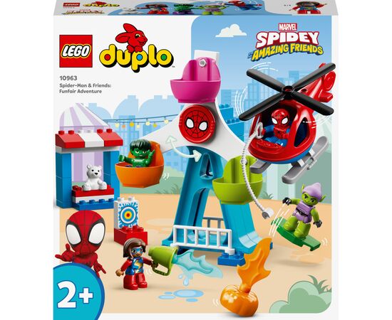 Конструктор LEGO DUPLO Super Heroes Человек-паук и друзья: Приключения на ярмарке 41 деталь (10963)