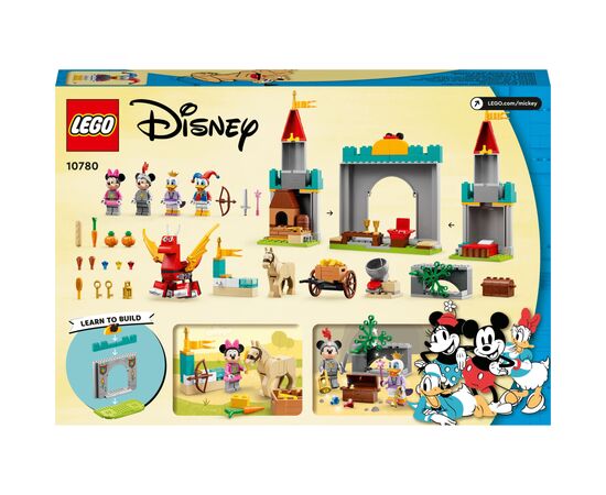 Конструктор LEGO Mickey and Friends Міккі та друзі — захисники замку 215 деталей (10780), зображення 10 Конструктор LEGO Mickey and Friends Міккі та друзі — захисники замку 215 деталей (10780), зображення 10