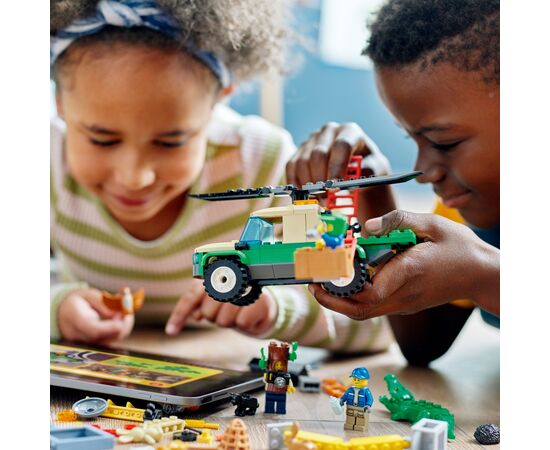 Конструктор LEGO City Missions Миссии спасения диких животных 246 деталей (60353), изображение 3 Конструктор LEGO City Missions Миссии спасения диких животных 246 деталей (60353), изображение 3