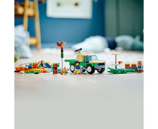 Конструктор LEGO City Missions Миссии спасения диких животных 246 деталей (60353), изображение 5 Конструктор LEGO City Missions Миссии спасения диких животных 246 деталей (60353), изображение 5