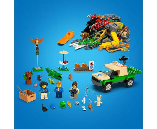 Конструктор LEGO City Missions Миссии спасения диких животных 246 деталей (60353), изображение 6 Конструктор LEGO City Missions Миссии спасения диких животных 246 деталей (60353), изображение 6