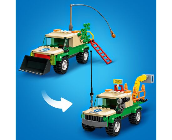 Конструктор LEGO City Missions Миссии спасения диких животных 246 деталей (60353), изображение 7 Конструктор LEGO City Missions Миссии спасения диких животных 246 деталей (60353), изображение 7