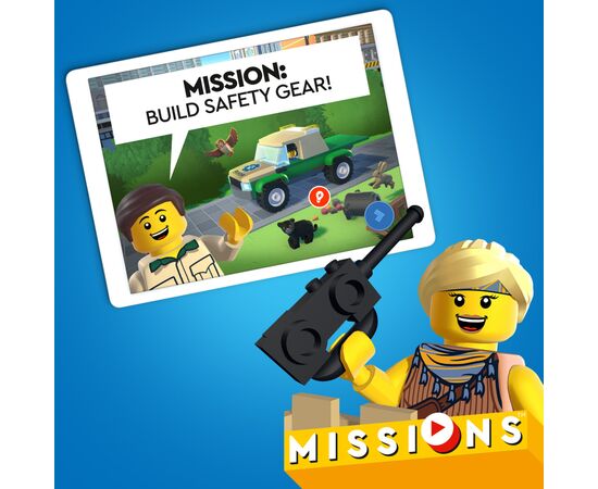 Конструктор LEGO City Missions Миссии спасения диких животных 246 деталей (60353), изображение 8 Конструктор LEGO City Missions Миссии спасения диких животных 246 деталей (60353), изображение 8