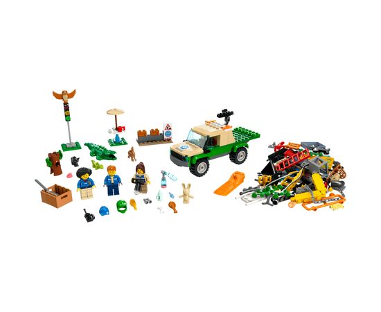 Конструктор LEGO City Missions Миссии спасения диких животных 246 деталей (60353), изображение 9 Конструктор LEGO City Missions Миссии спасения диких животных 246 деталей (60353), изображение 9