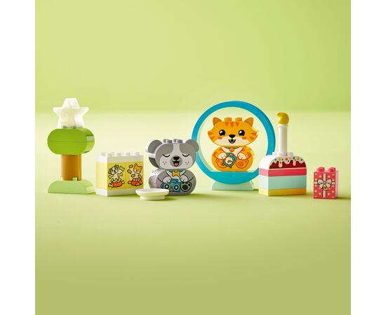 Конструктор LEGO DUPLO My First Моє перше цуценя та кошеня зі звуками 22 деталей (10977), зображення 5 Конструктор LEGO DUPLO My First Моє перше цуценя та кошеня зі звуками 22 деталей (10977), зображення 5