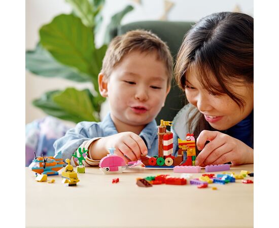 Конструктор LEGO Classic Творческое веселье в океане 333 детали (11018), изображение 3 Конструктор LEGO Classic Творческое веселье в океане 333 детали (11018), изображение 3