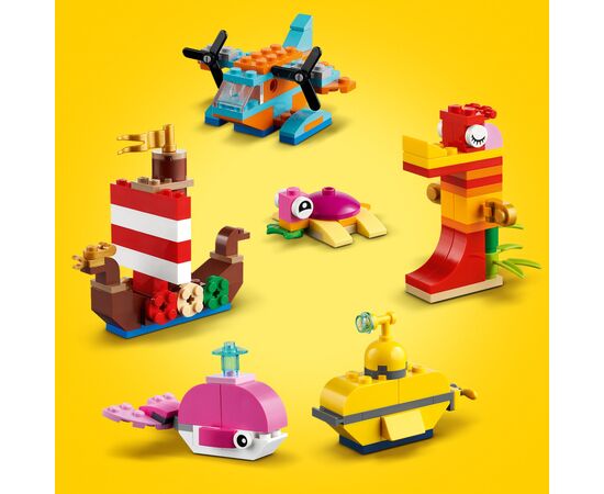 Конструктор LEGO Classic Творческое веселье в океане 333 детали (11018), изображение 6 Конструктор LEGO Classic Творческое веселье в океане 333 детали (11018), изображение 6