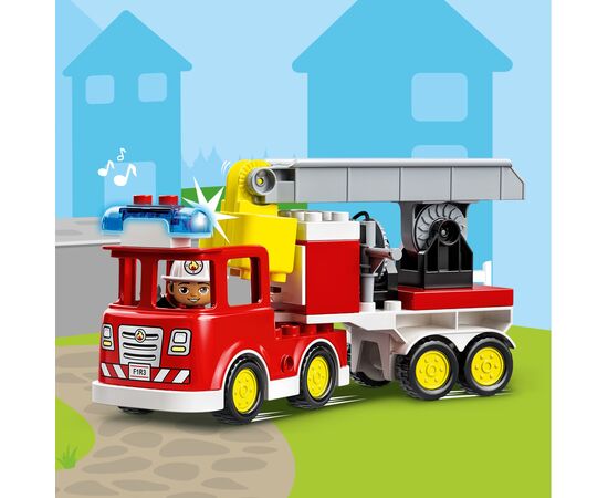 Конструктор LEGO DUPLO Town Пожежна машина 21 деталь (10969), зображення 8 Конструктор LEGO DUPLO Town Пожежна машина 21 деталь (10969), зображення 8