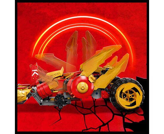 Конструктор LEGO Ninjago Рейдер Золотого дракона Кая 624 детали (71773), изображение 6 Конструктор LEGO Ninjago Рейдер Золотого дракона Кая 624 детали (71773), изображение 6