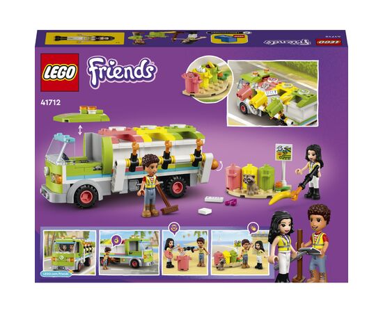 Конструктор LEGO Friends Мусороперерабатывающий грузовик 259 деталей (41712), изображение 10 Конструктор LEGO Friends Мусороперерабатывающий грузовик 259 деталей (41712), изображение 10