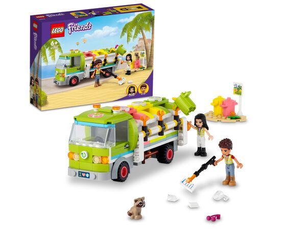 Конструктор LEGO Friends Мусороперерабатывающий грузовик 259 деталей (41712), изображение 2 Конструктор LEGO Friends Мусороперерабатывающий грузовик 259 деталей (41712), изображение 2