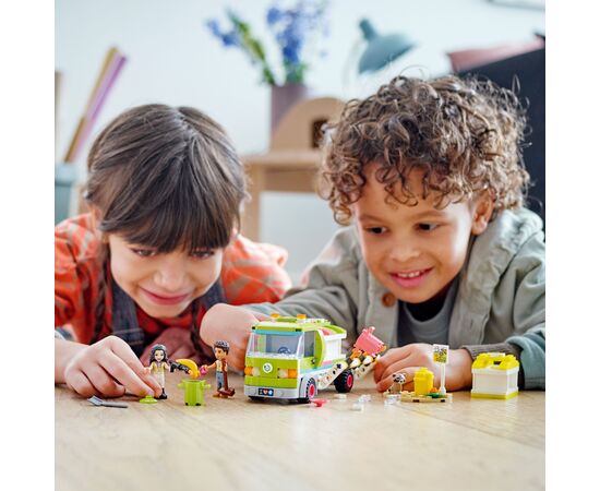 Конструктор LEGO Friends Мусороперерабатывающий грузовик 259 деталей (41712), изображение 3 Конструктор LEGO Friends Мусороперерабатывающий грузовик 259 деталей (41712), изображение 3